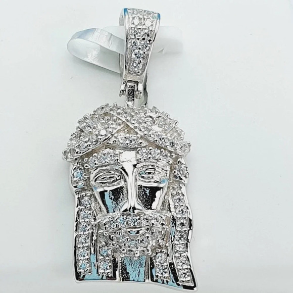 "925 Sterling Silver Cubic Zirconia Pendant, U19254760 - Picture 9 of 12